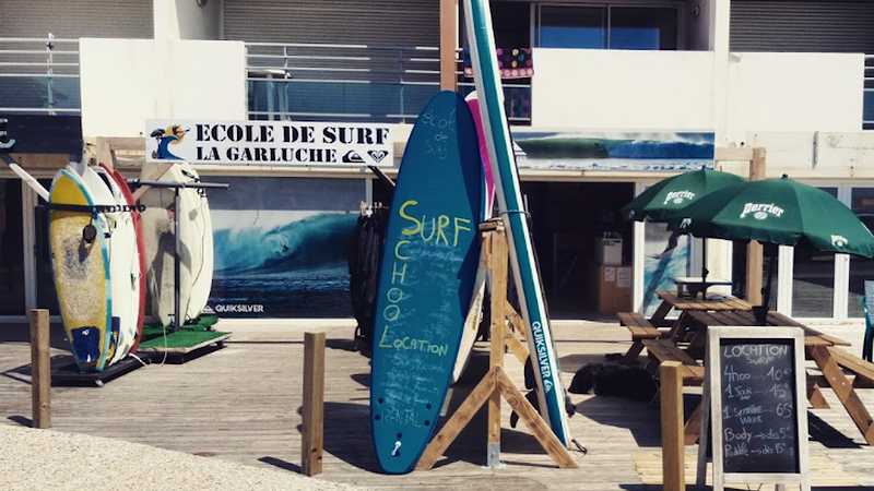 école de surf LA GARLUCHE - MIMIZAN - Mimizan